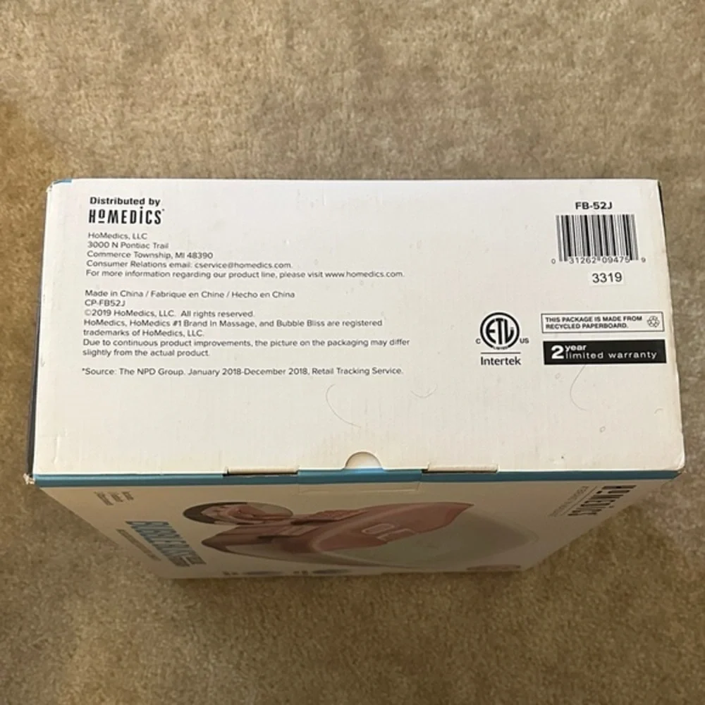 Homedics experience soothing